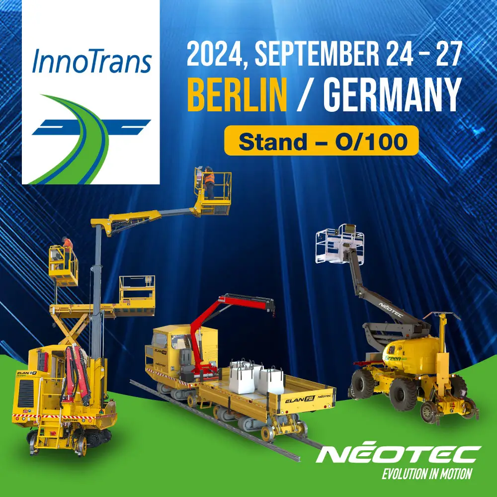 Néotec sera présent au salon Ausrail 2023.